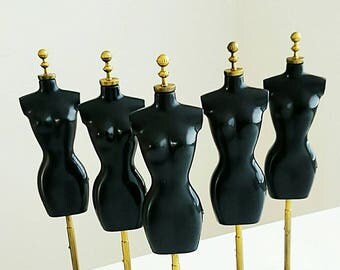 1 Barbie Mannequin same size as an avarage barbie 1/6 ball jointed and similar size dolls show off all your etsy goodies for all to see.