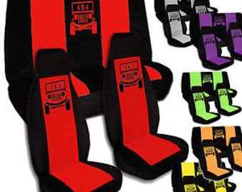 Jeep Wrangler Seat Covers....Any Middle Colour Insert....We make for all Wranglers..