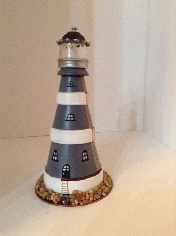 Lighthouse // lighthouse made with clay pots // Lighthouse