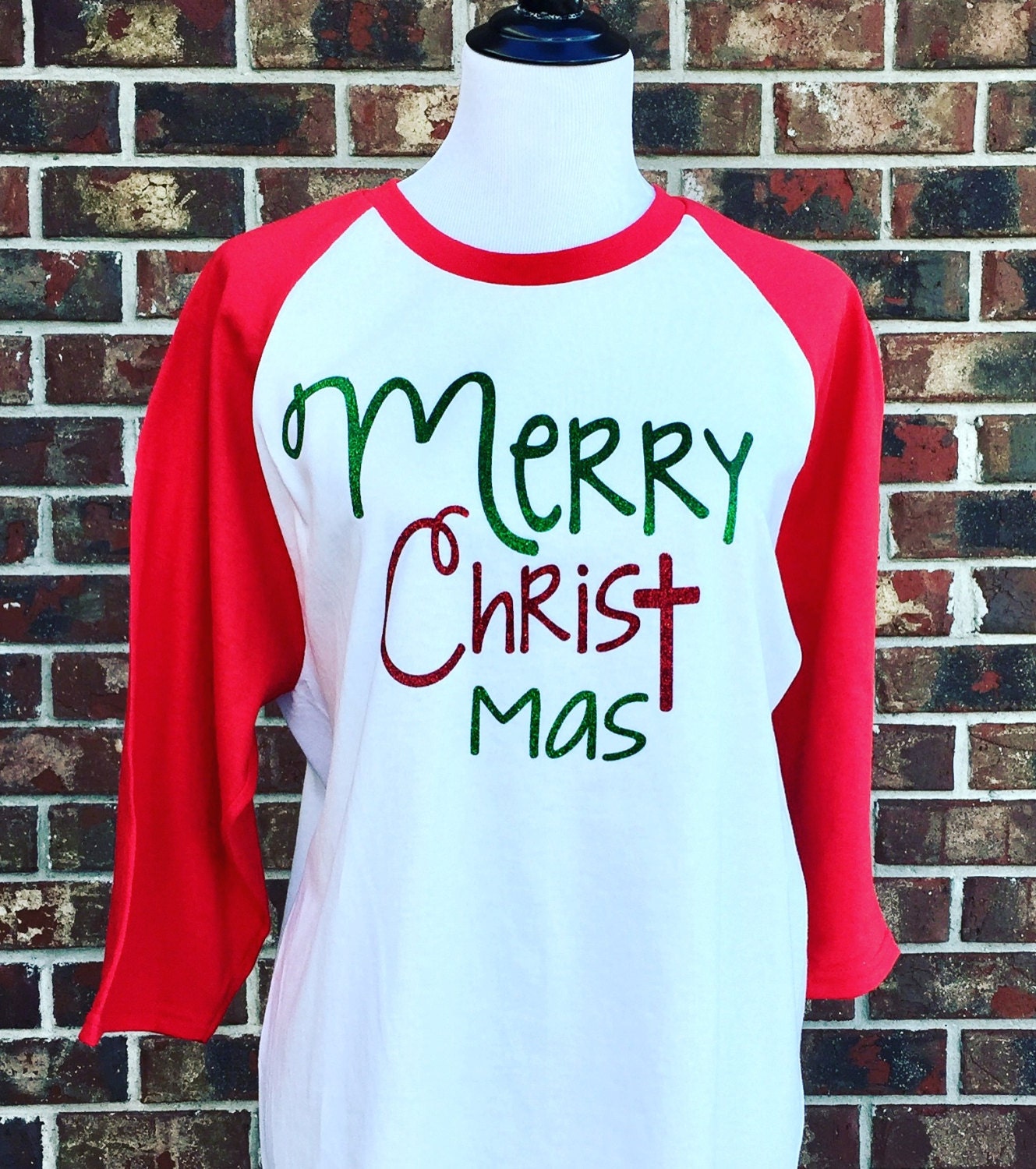 christmas raglan shirts