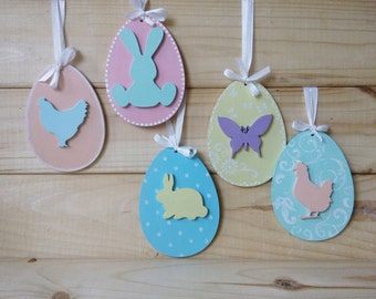 Easter egg Set of 5 Easter egg Easter egg hunt Spring décor Easter decoration Easter gift Holiday décor Easter for kids for children