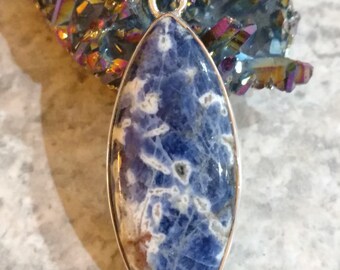 CLEARANCE * Sodalite Pendant Necklace