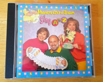 Sharon, Lois and Bram Sing A to Z Songs CD, Elephant Records, Made in Canada, Skinnamarink