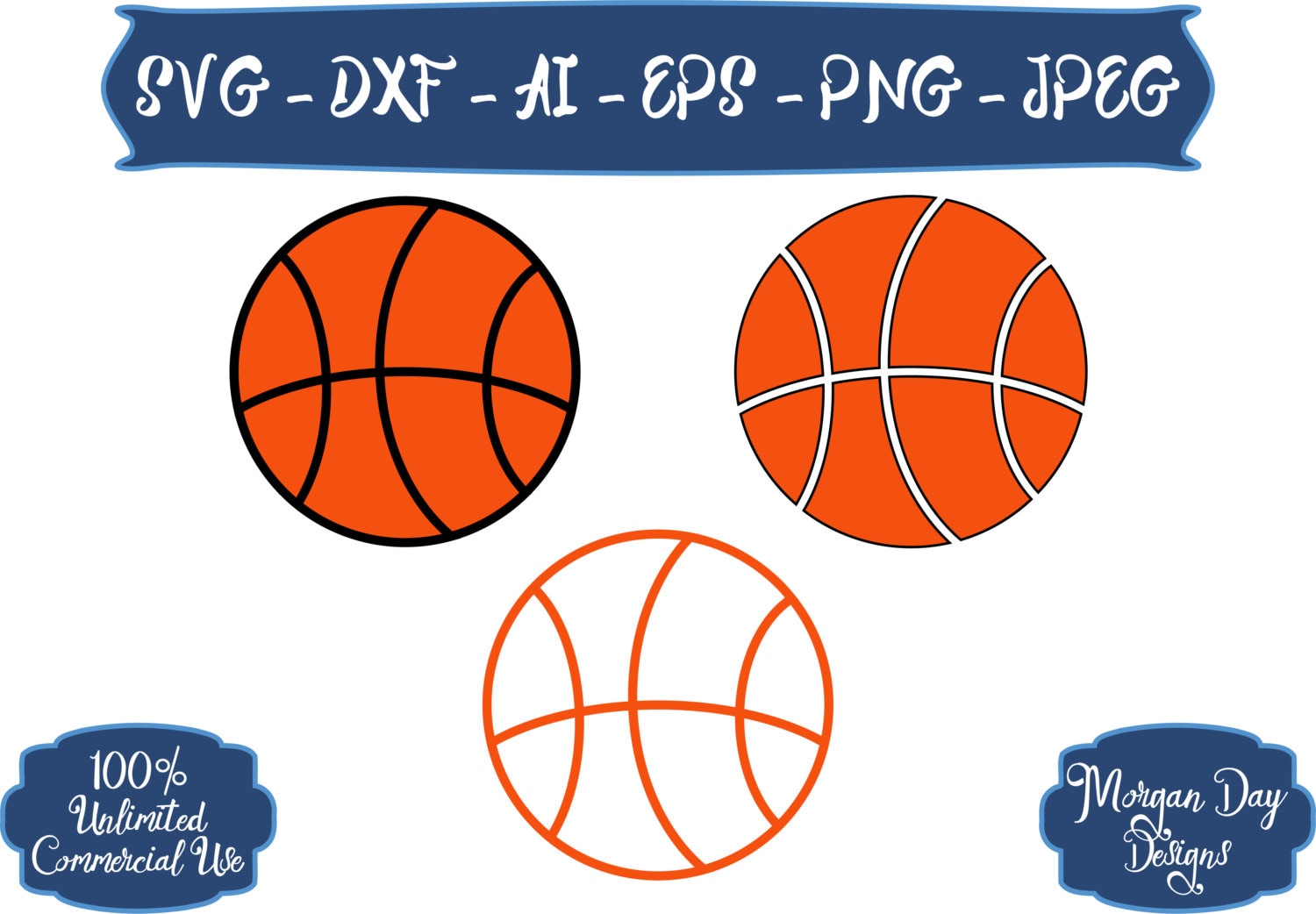 Download Basketball SVG Sports Balls SVG Basketball Outline SVG
