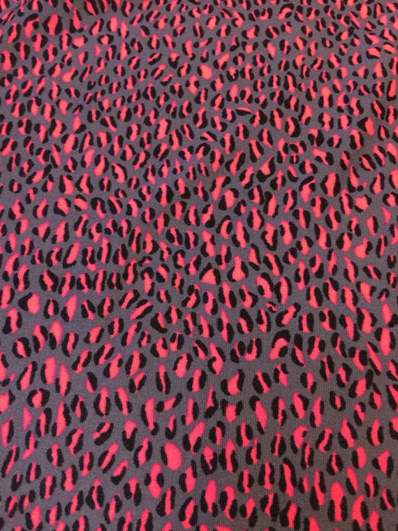 Leopard Print Fabric leopard print fabric spandex. 1 yd. lycra fabric. pink leopard Leopard Print Fabric leopard print fabric spandex. 1 yd. lycra fabric. pink leopard