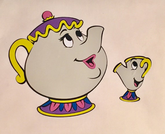 disney mrs potts and chip set