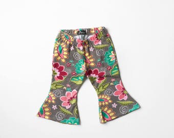 flower bell bottoms