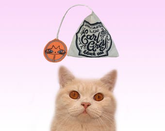 Freak Meowt, Handmade Unique Canadian Catnip Tea Bag cool cat toys Gifts for cats