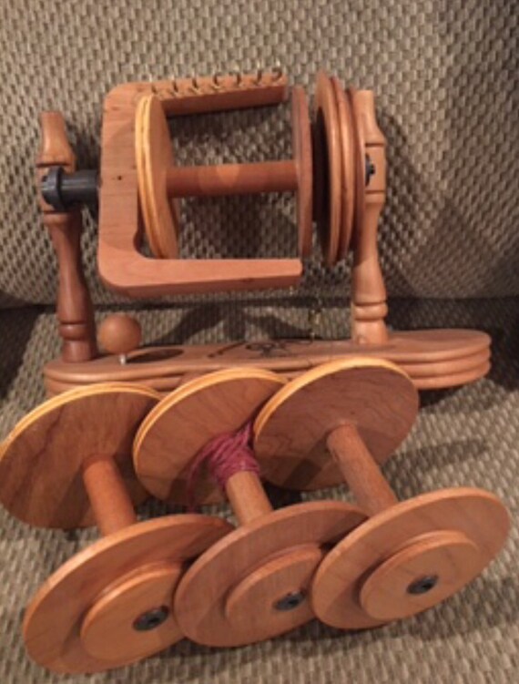 Ashford JUMBO FLYER 4 BOBBINS For the by FunctionalFiberArts