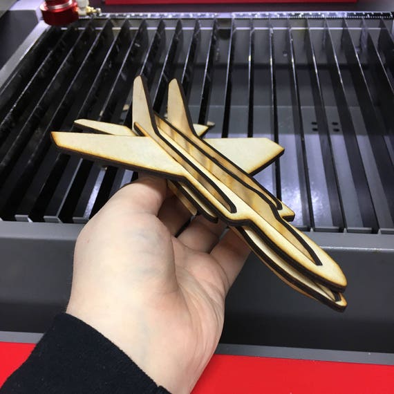 Custom Laser Cut 3D Model