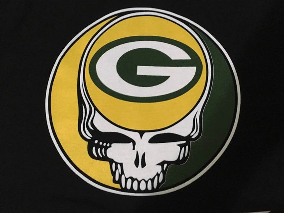 grateful dead green bay packers shirt