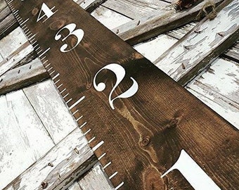 Wooden Growth Chart | Farmhouse Decor | Farmhouse Style | Rustic Home Decor | Nursery Decor | Woodland Nursery | Rustic Home Décor