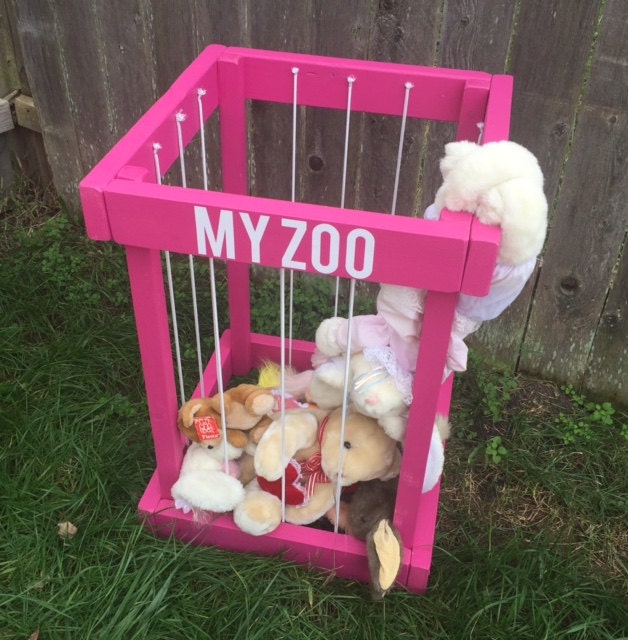 animal zoo stuffed animal storage