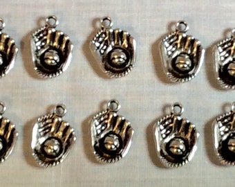 Baseball Glove Charms