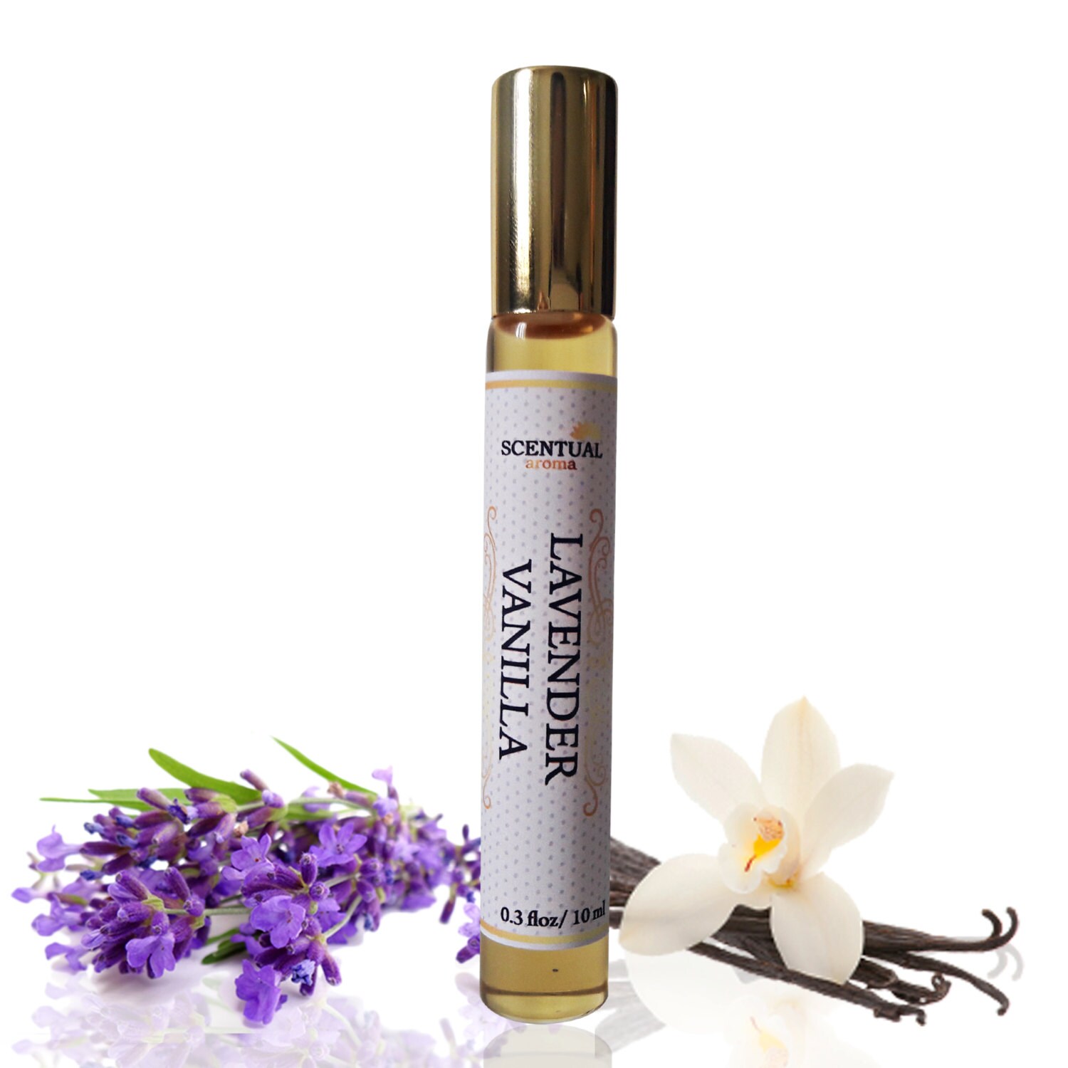 lavender and vanilla perfume