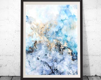 Abstract painting, abstract art, large abstract art, abstract original, blue abstract wall art, wall art, wall decor, abstract wall decor