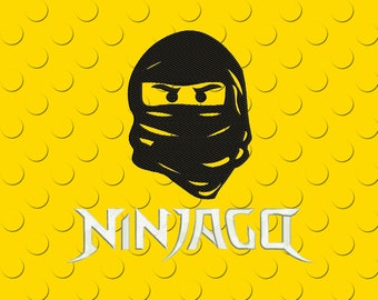 Embroidery design Ninjago Lego cartoon 2 in 1, 4-5 sizes, download machine