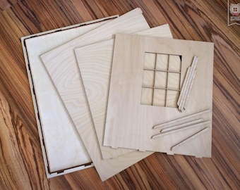 1/6 Scale Unfinished Roombox For Blythe Azone Momoko etc