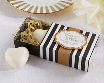 Love and Hearts Soap wedding favor