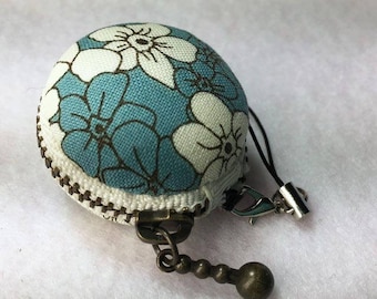 Macaron Coin Purse, Fabric Coin Purse ,Coin Pouch , Macaroon Purse, Jewellery case, coin pouch key chain