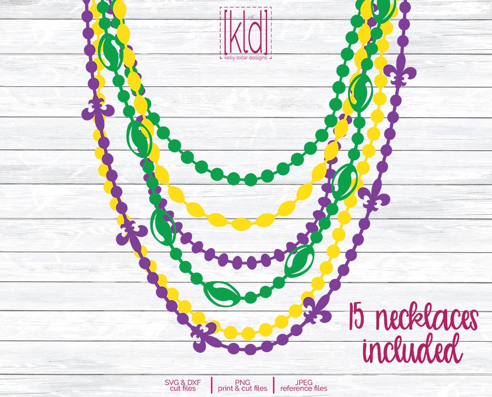 mardi gras necklace name