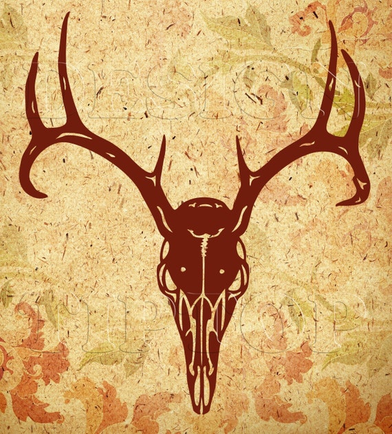 Download Hunting SVG deer skull svg Western svg print and cut clip