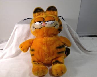 Plush garfield | Etsy