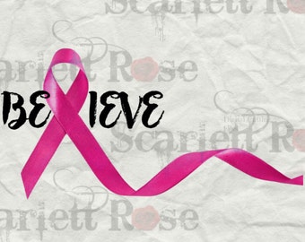 Breast Cancer Awareness SVG Bundle cutting file clipart in svg, jpeg, eps and dxf format for Cricut & Silhouette - Instant Download