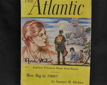 Vintage “The Atlantic” Magazine November 1949 Very Good Condition