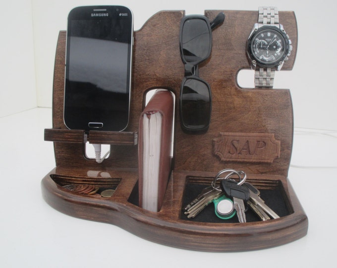 Gift for men,Fathers Day Gift,Phone Docking Station,Gifts for Boyfriend,Birthday Gifts For Men,Gifts For Husband,groomsmen gift,gift for man