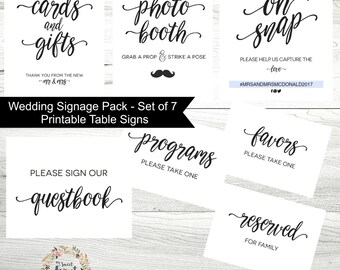Wedding signage | Etsy