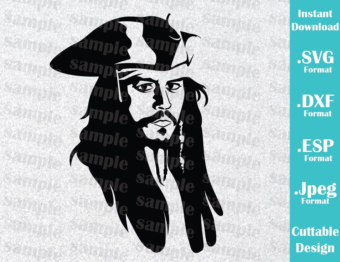 Download INSTANT DOWNLOAD SVG Disney Inspired Pirates of the Caribbean