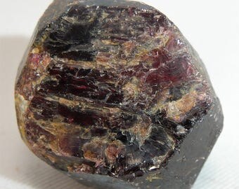 Natural Raw Gemmy Blood Red Almandine Garnet Gemstone Mineral Specimen Crystal Chakra Healing Rock Stone