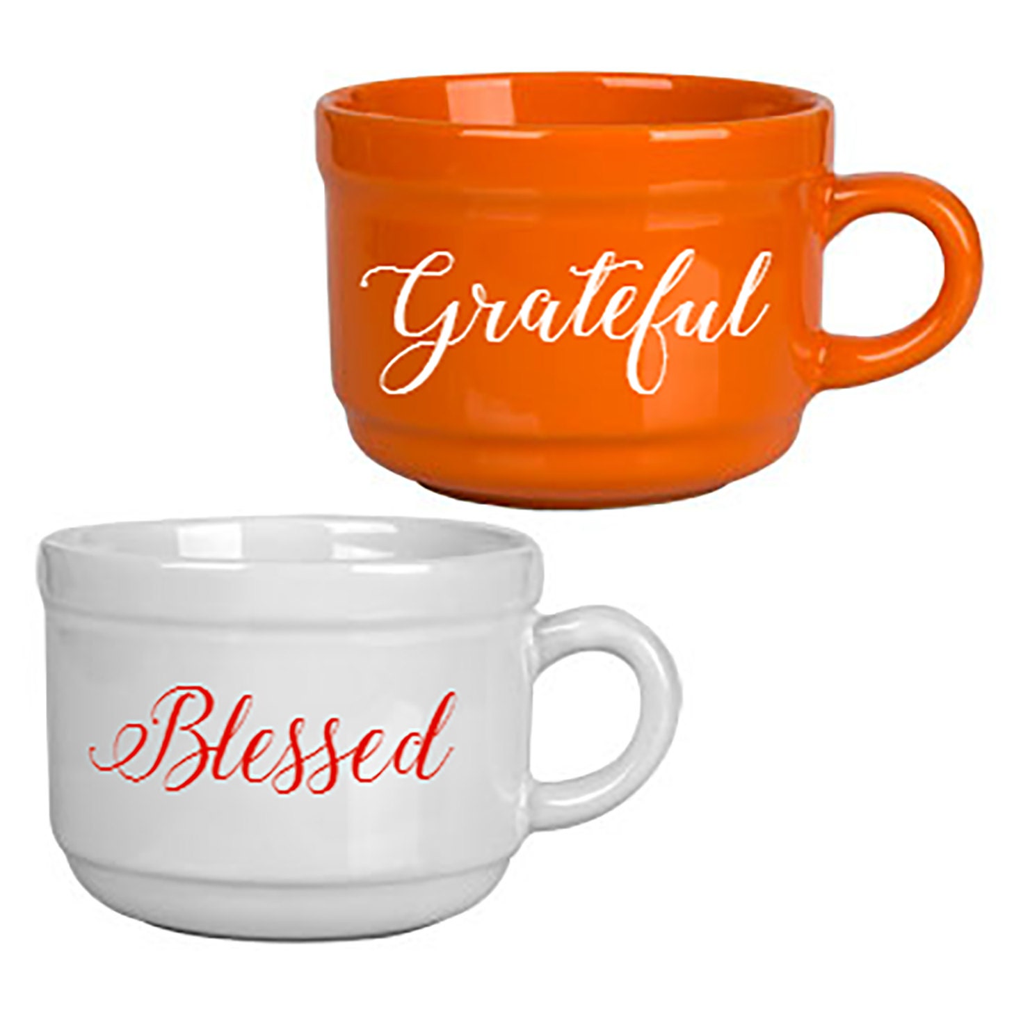 Inspirational Soup Mug with handle