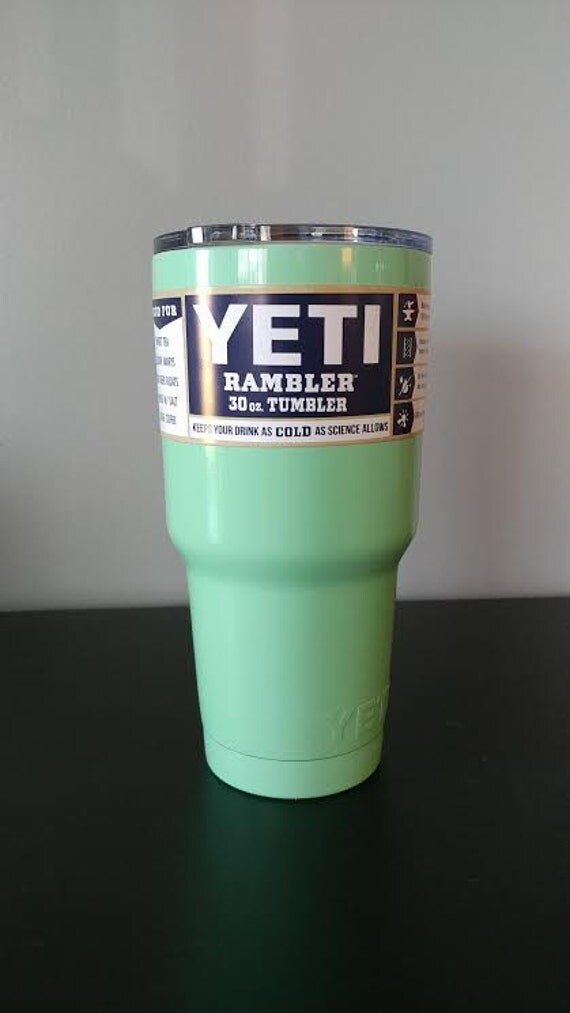 Teal 30 OZ. YETI Rambler/ Monogrammed Yeti/ Custom Yeti/ 30 OZ