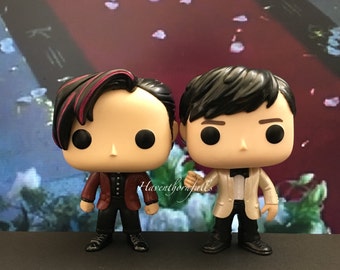 Wedding MALEC Set - Custom Funko Pop Shadowhunters - Alec Alexander Lightwood Magnus Bane