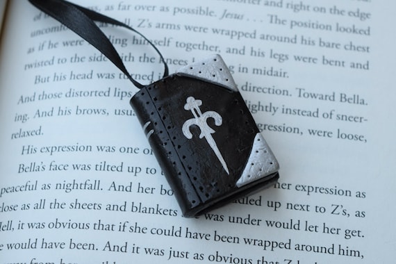 Black Dagger Brotherhood Inspired Antique Book Christmas Ornament