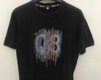 Vintage Paul Smith T-Shirt Designer Tee Casual Street Wear Size L