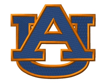 9 SIZE! Auburn Tigers Embroidery Designs College Football Embroidery Designs PES Digital Machine Embroidery Instant Download