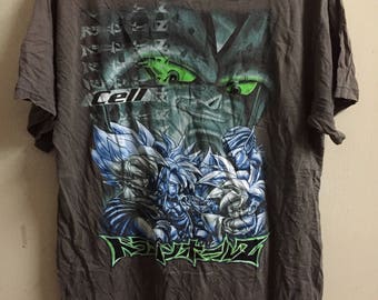 Vintage Dragon Ball Z Japanese Anime Shirt Rare large