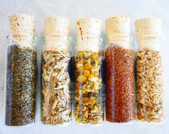 Herbal Tea Sampler Loose leaf tea sampler Tea gifts loose tea Tea gifts set Chamomile Tea Peppermint Tea Ginger Tea Edible gift ORGANIC tea