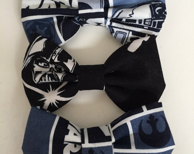 Star Wars fabric hair bow or bow tie
