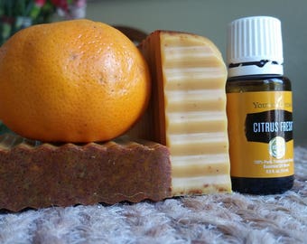 Turmeric soap, handmade soap, acne soap, glowing skin soap, cleansing soap, natural soap, face soap, facial soap, Citrus fresh soap
