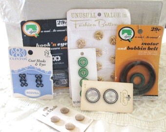 Vintage Sewing Supplies, Instant Collection