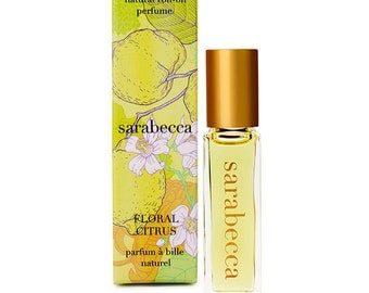 Sarabecca Floral Citrus Natural Perfume Roll-On 7.5 ml
