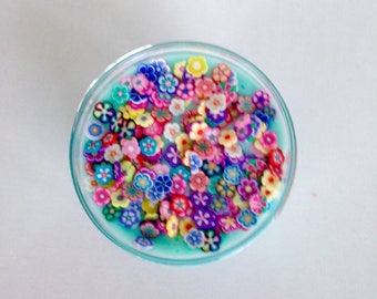 Fruit blossum slime, Fruity slime, flower slime, aqua slime, tutti fruiti flower slime, slime