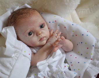 CUSTOM ORDER Nessa Mini Reborn Doll 10"