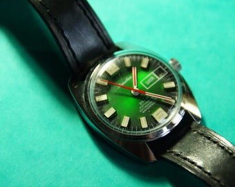 Watch vintage years 70 ' - Basilar-man mechanical manual winding