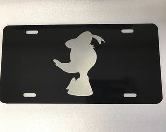 Duck License Plate 