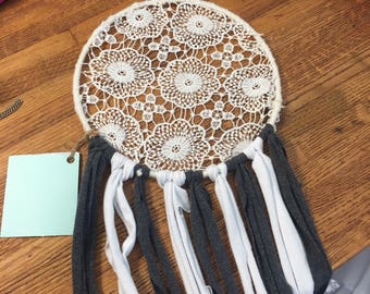 Boho Decor - Bohemian Dreamcatcher - Gypsy Decor - Dream Catcher - Dreamcatcher - Silver Dream Catcher - Boho Dreamcatcher - Boho Chic